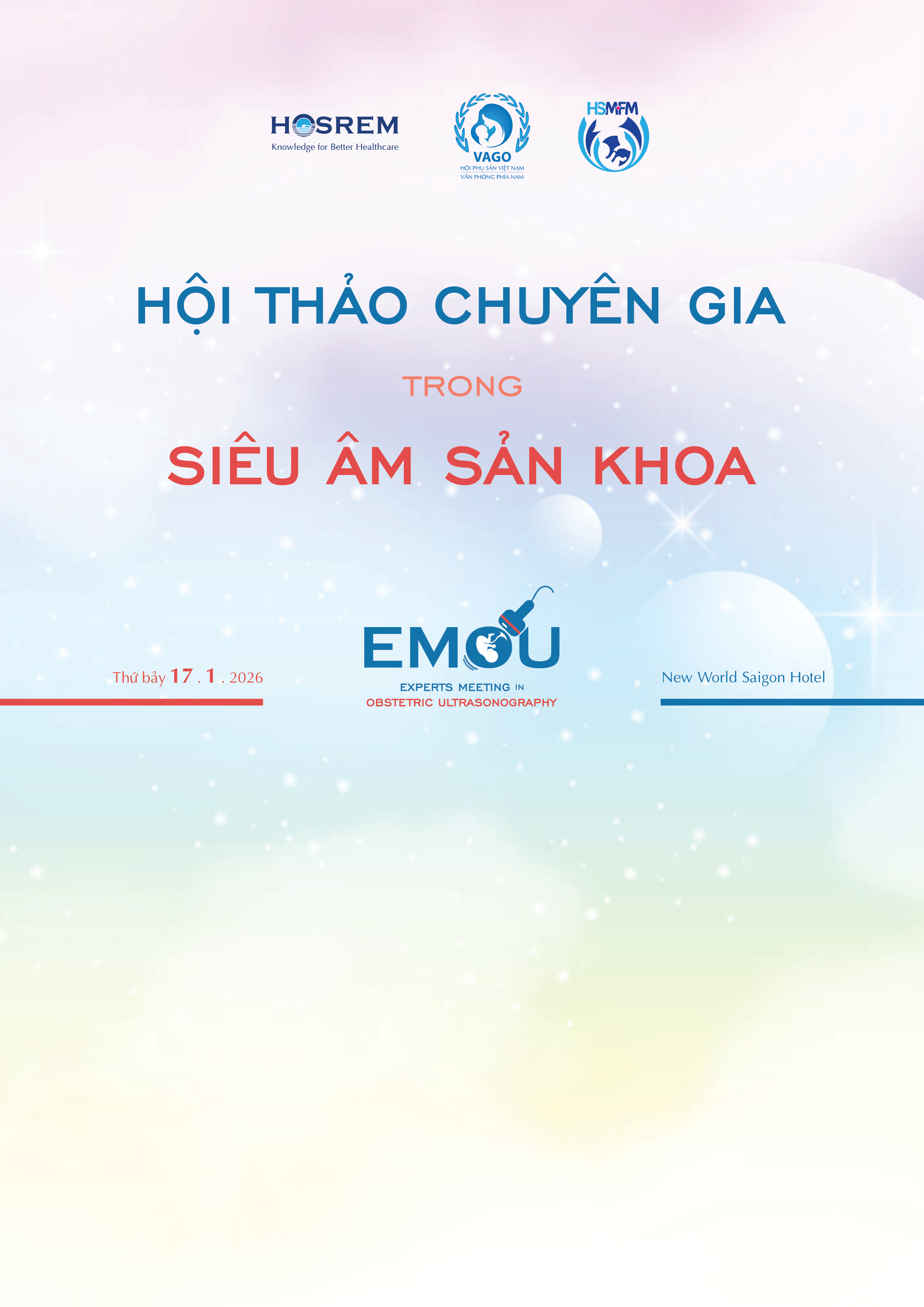 EMOU - Hội thảo Chuyên gia trong Siêu âm Sản khoa (17.1.2026)